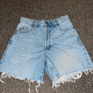 Garage ‘90’s A-line shorts size: 25/1 *cut two inches off*